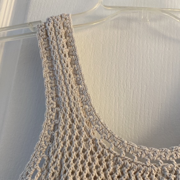 Slightly Cropped Crochet Tank - Picture 6 of 6